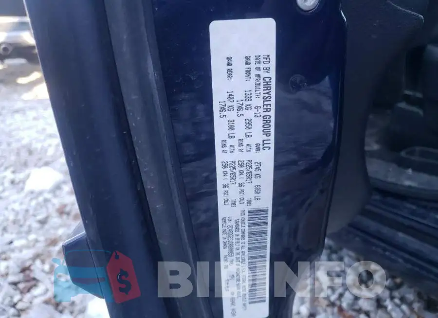 2C4RDGEG1DR800859 Photo# 13