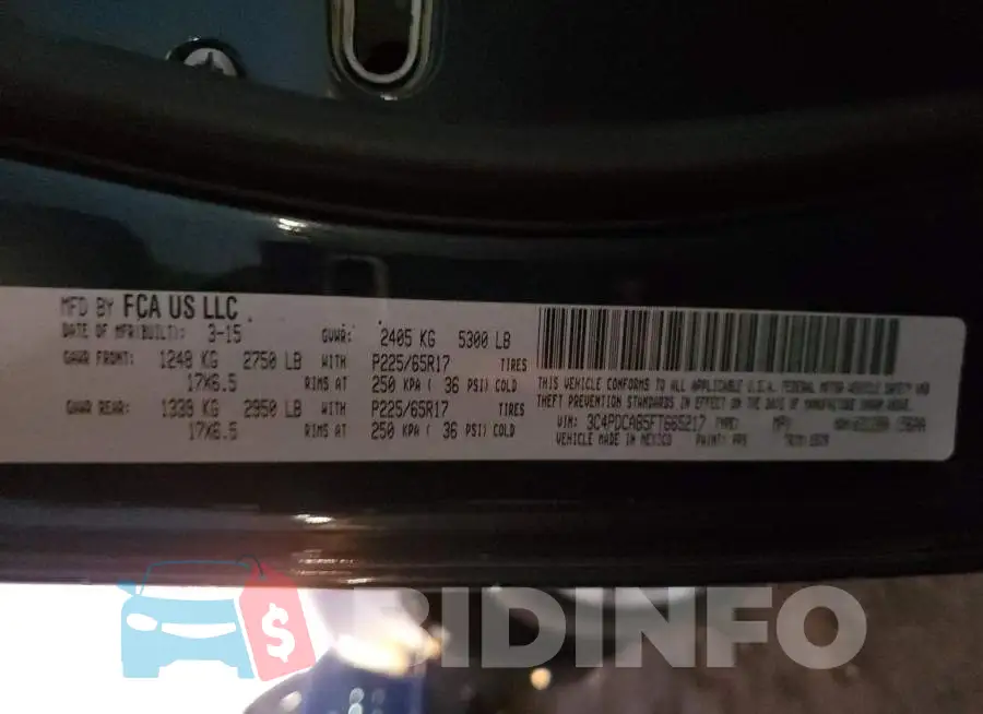 3C4PDCAB5FT665217 Photo# 12