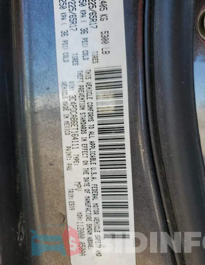 3C4PDCAB6ET164111 Photo# 10