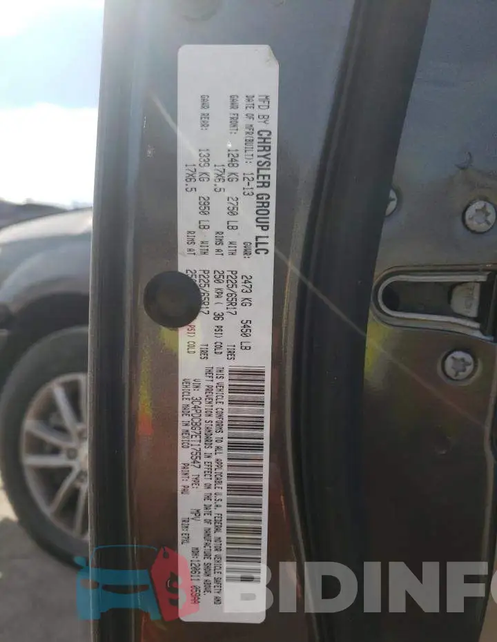 3C4PDCBG7ET175547 Photo# 10