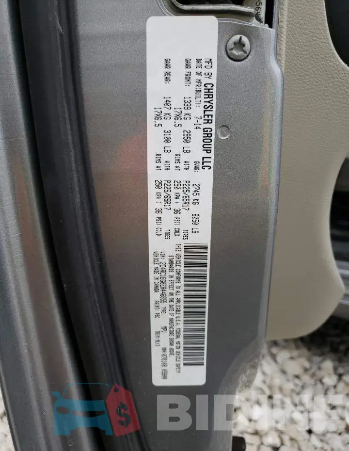 2C4RC1BG0ER446855 Photo# 13