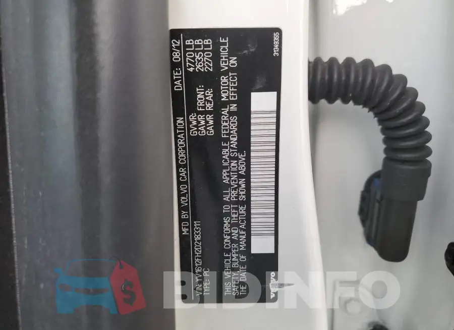 YV1612FH2D2183311 Photo# 12