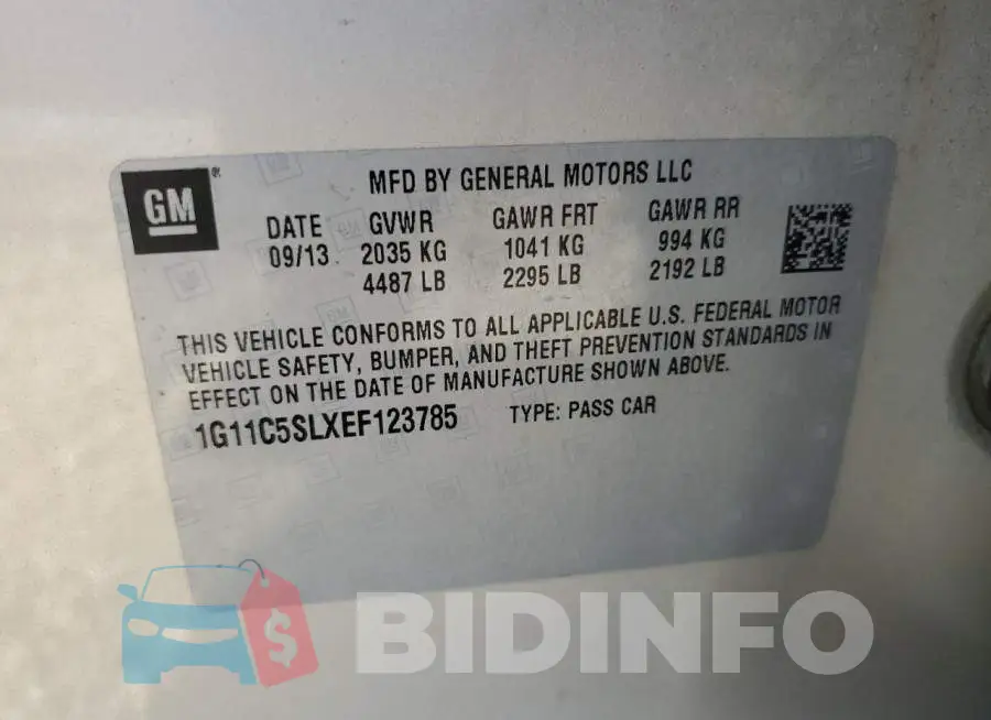 1G11C5SLXEF123785 Photo# 10