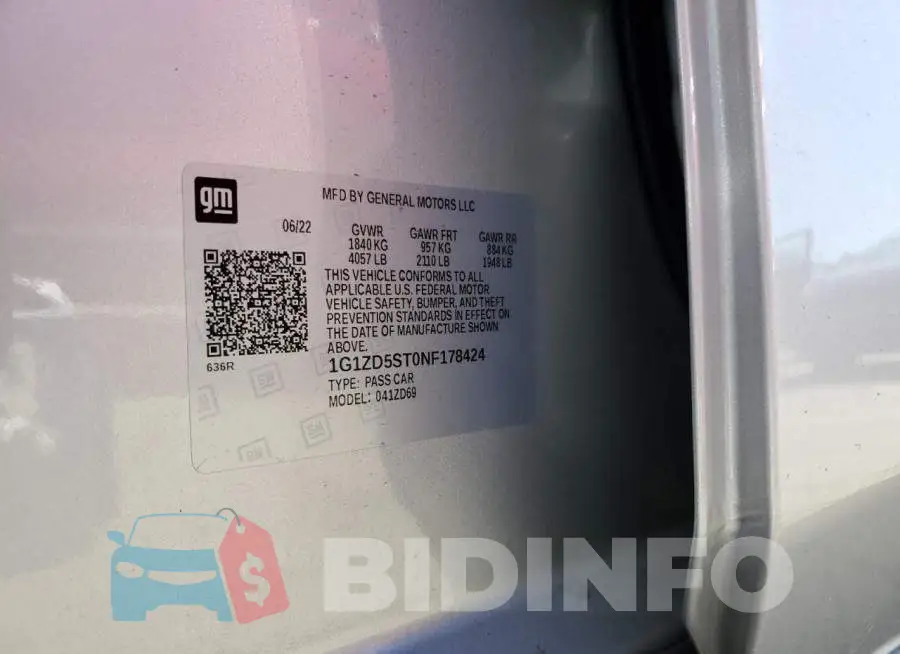 1G1ZD5ST0NF178424 Photo# 10