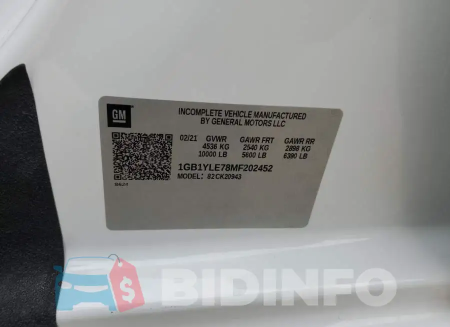 1GB1YLE78MF202452 Photo# 12