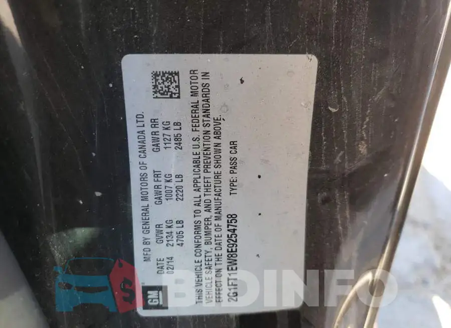 2G1FT1EW8E9254758 Photo# 10