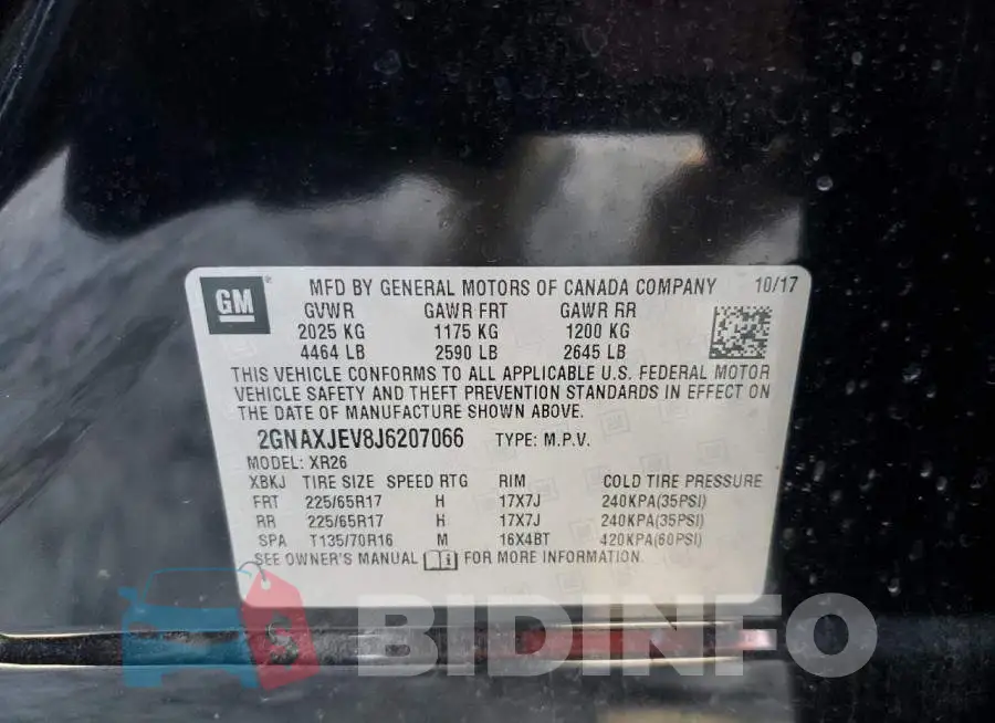 2GNAXJEV8J6207066 Photo# 10