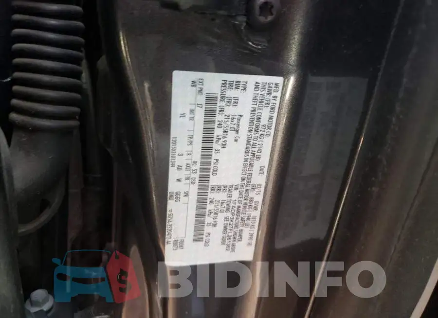 1FADP3K27FL261362 Photo# 10