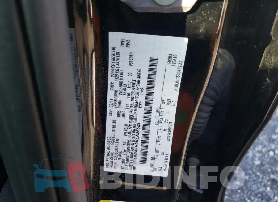 1FTER4FH0KLA25529 Photo# 12
