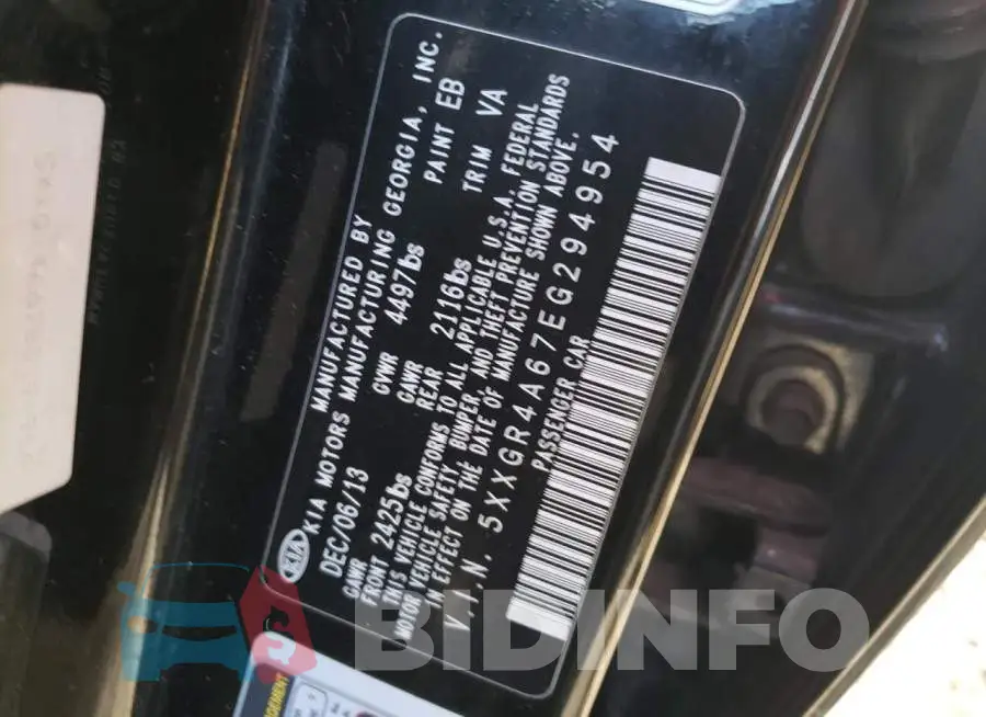 5XXGR4A67EG294954 Photo# 12
