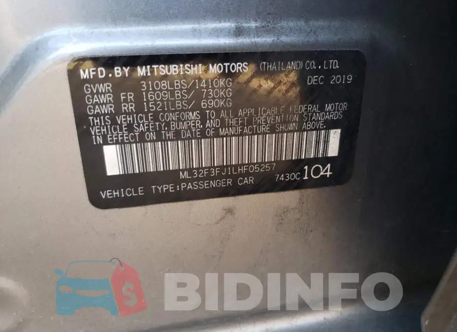 ML32F3FJ1LHF05257 Photo# 12