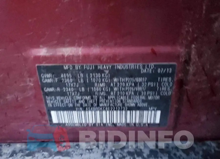 4S4BRDKC8E2212732 Photo# 10