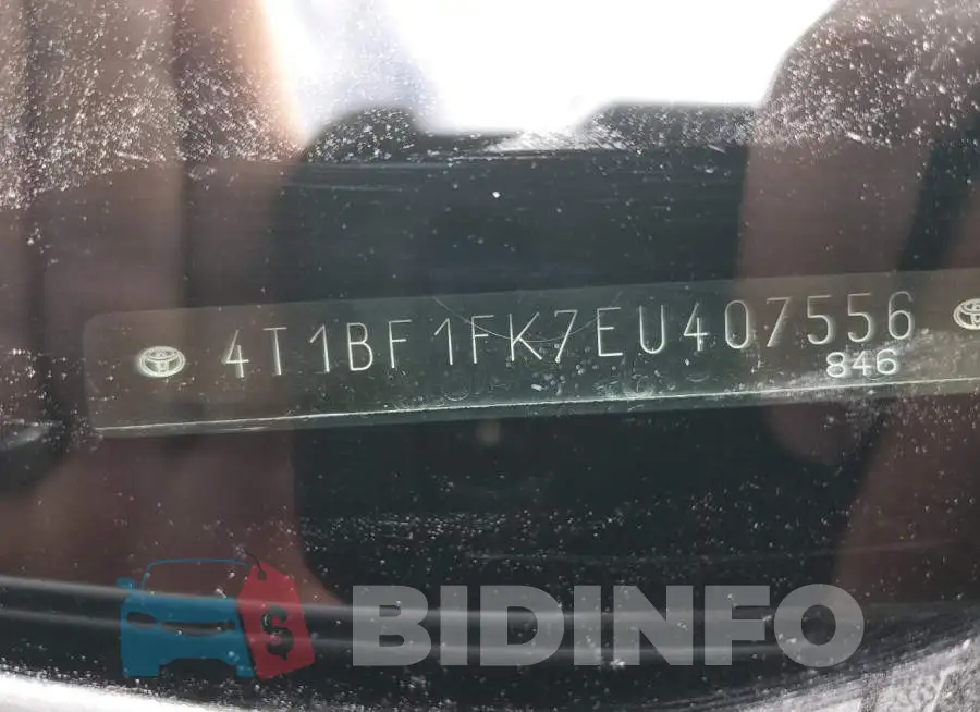 4T1BF1FK7EU407556 Photo# 10