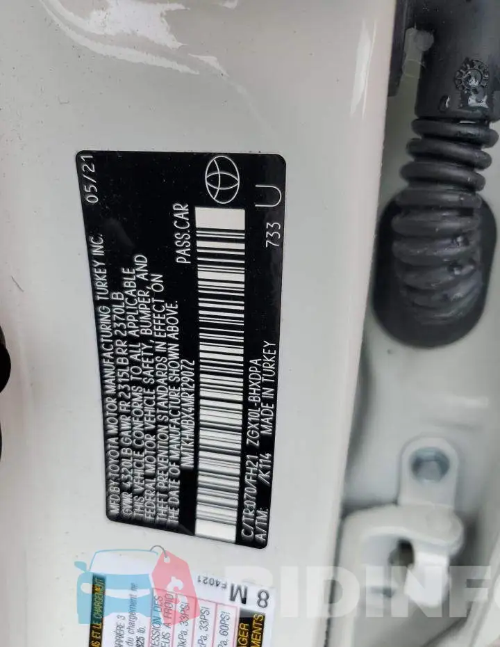 NMTKHMBX4MR129072 Photo# 10