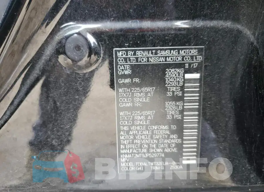 KNMAT2MT9JP529774 Photo# 10