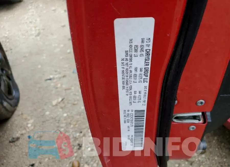 2C3CDXCT7DH648019 Photo# 12