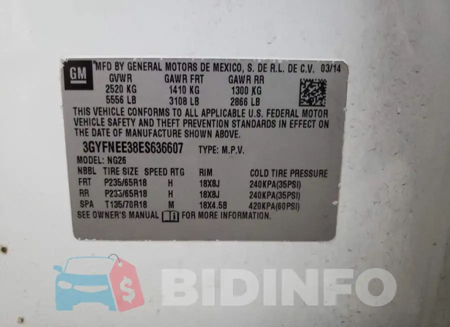 3GYFNEE38ES636607 Photo# 10