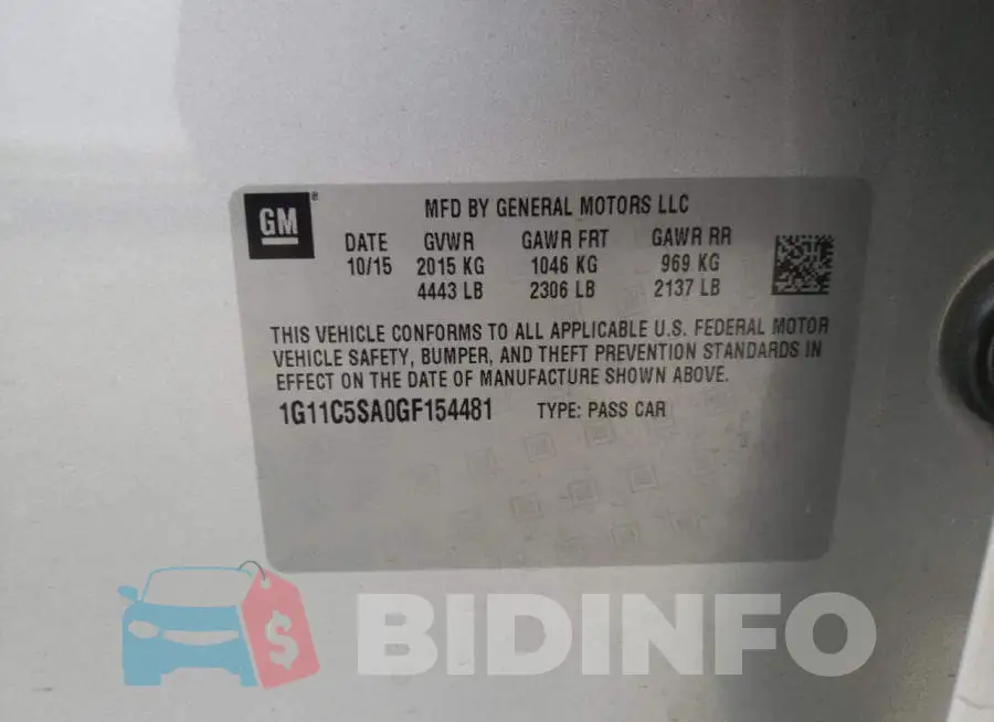 1G11C5SA0GF154481 Photo# 10