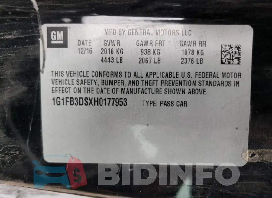 1G1FB3DSXH0177953 Photo# 10