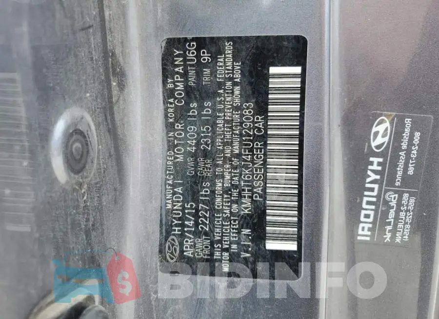 KMHHT6KJ4FU129083 Photo# 10
