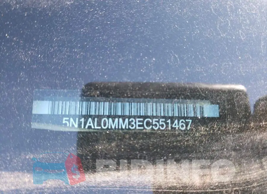 5N1AL0MM3EC551467 Photo# 10