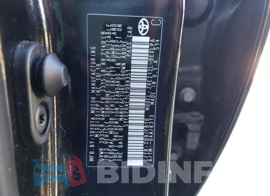 5YFEPRAE1LP068351 Photo# 10