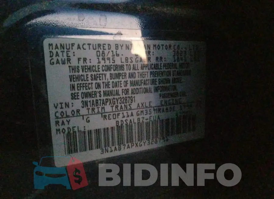 3N1AB7APXGY328791 Photo# 10