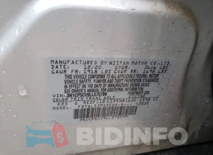 3N1CP5CV9LL575799 Photo# 10