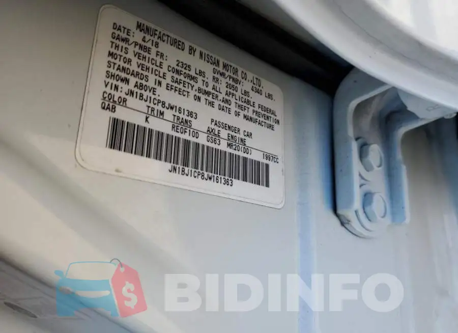JN1BJ1CP8JW161363 Photo# 12