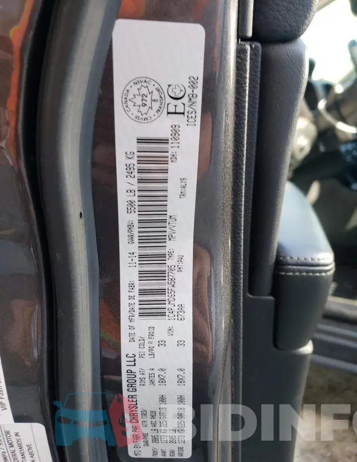 1C4PJMDS5FW587705 Photo# 10