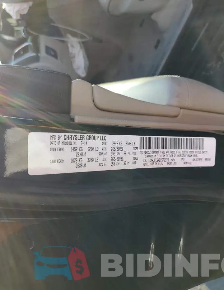 1C4RJFCGXEC570979 Photo# 10