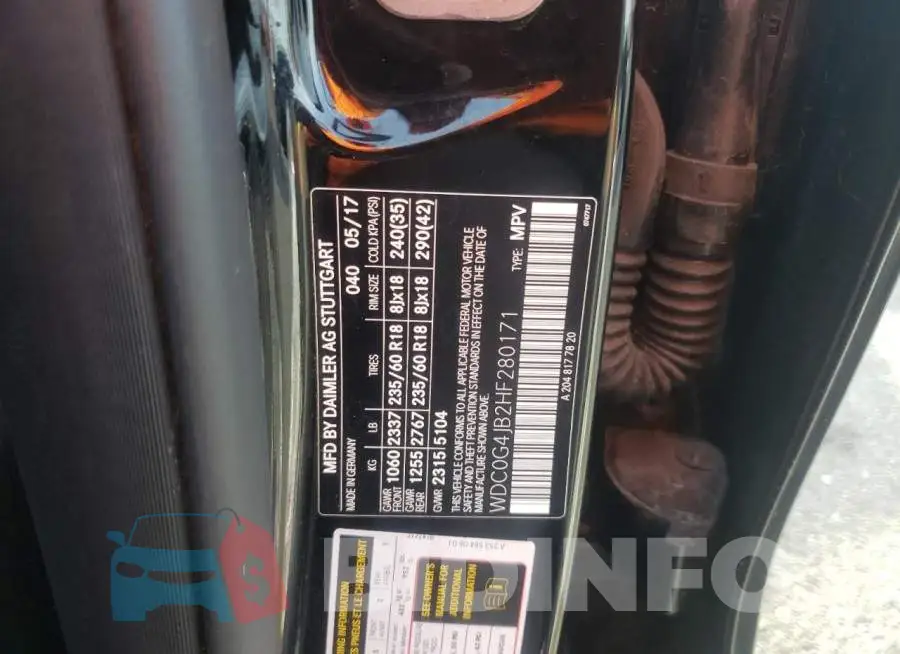 WDC0G4JB2HF280171 Photo# 10