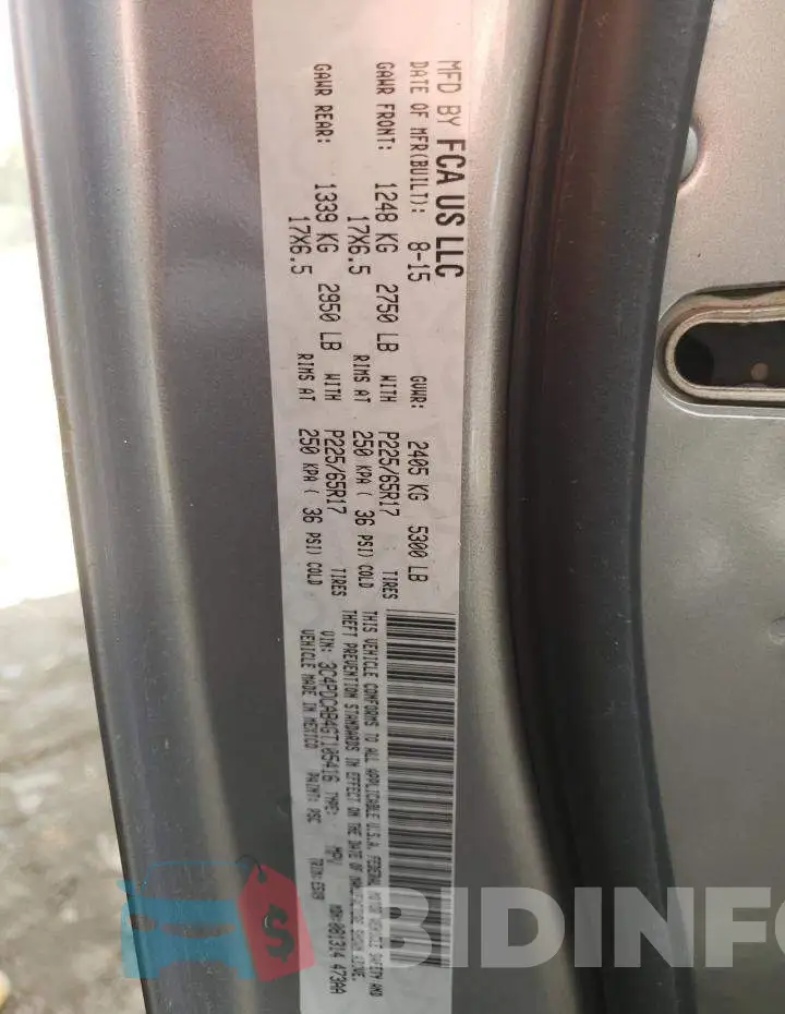 3C4PDCAB4GT105416 Photo# 10