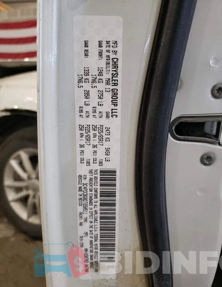 3C4PDCBG8DT650511 Photo# 13
