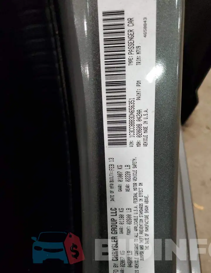 1C3CCBBB3DN656351 Photo# 10