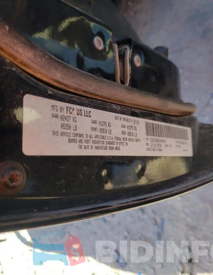 2C3CCAGG9HH544442 Photo# 10