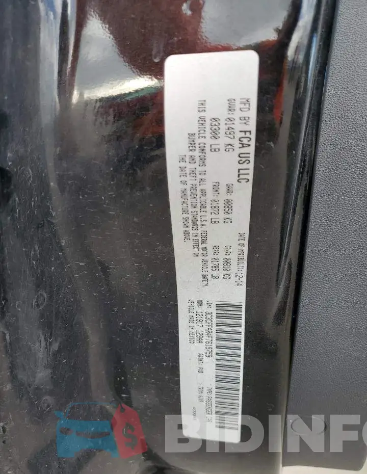3C3CFFAR4FT619759 Photo# 10