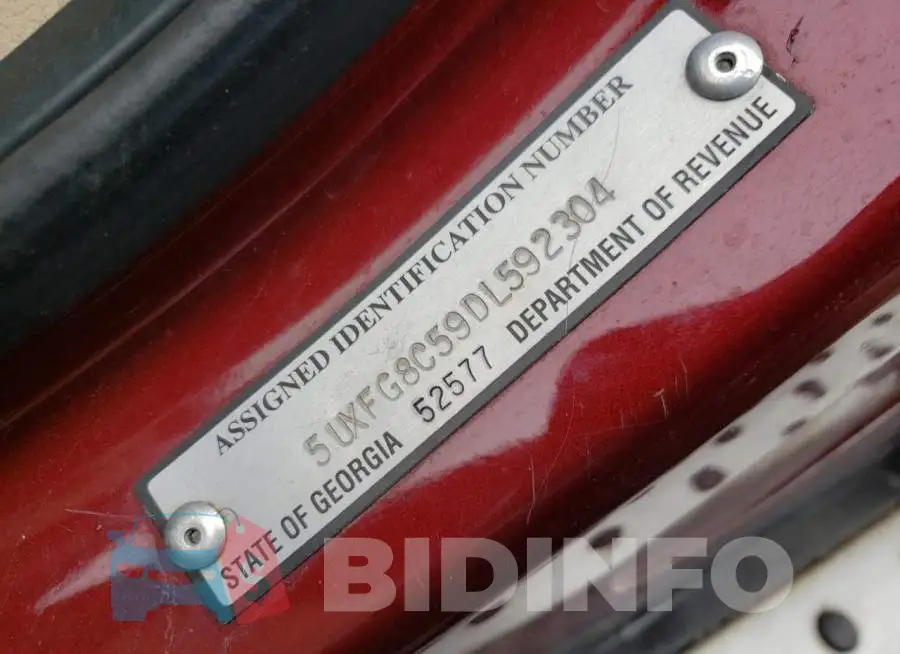 5UXFG8C59DL592304 Photo# 13