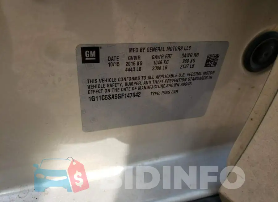 1G11C5SA5GF147042 Photo# 10
