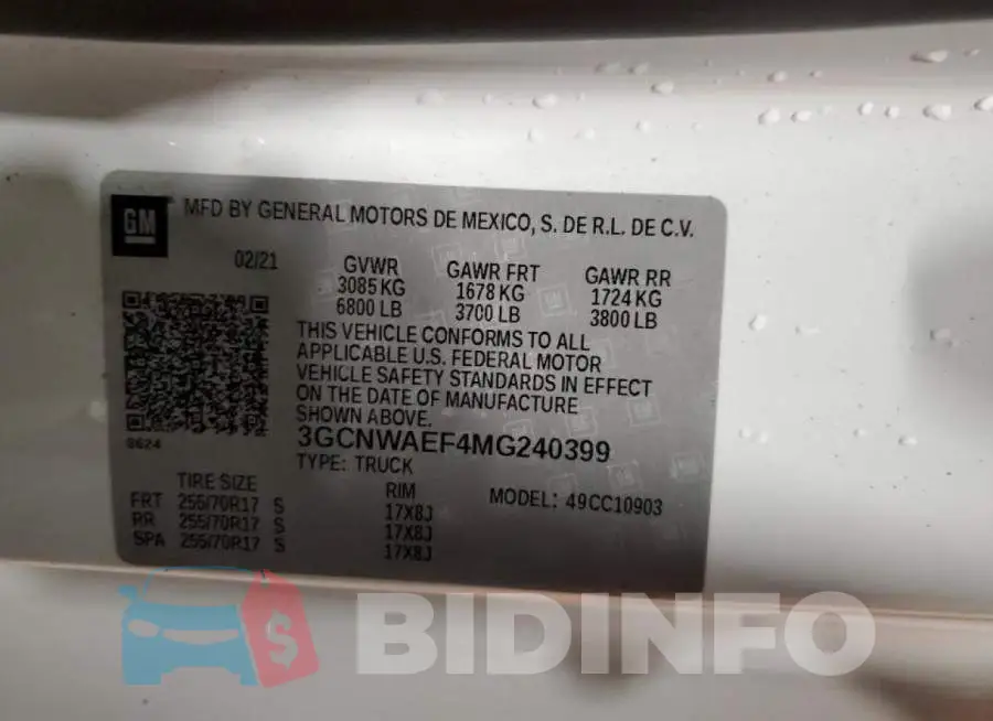 3GCNWAEF4MG240399 Photo# 13