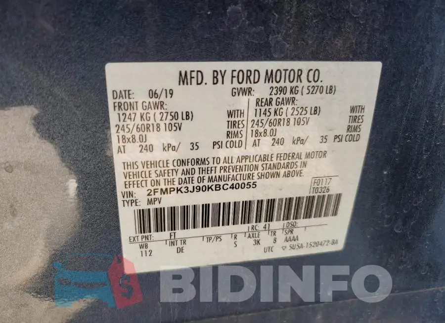 2FMPK3J90KBC40055 Photo# 13