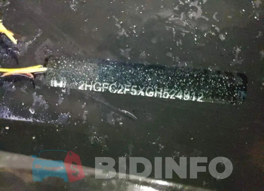 2HGFC2F5XGH524912 Photo# 12