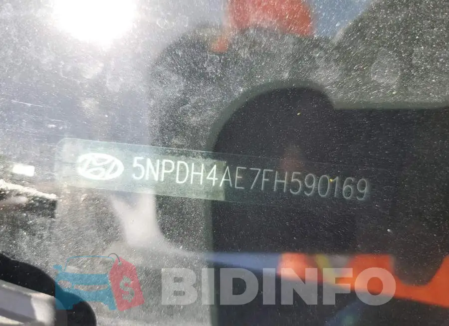 5NPDH4AE7FH590169 Photo# 10