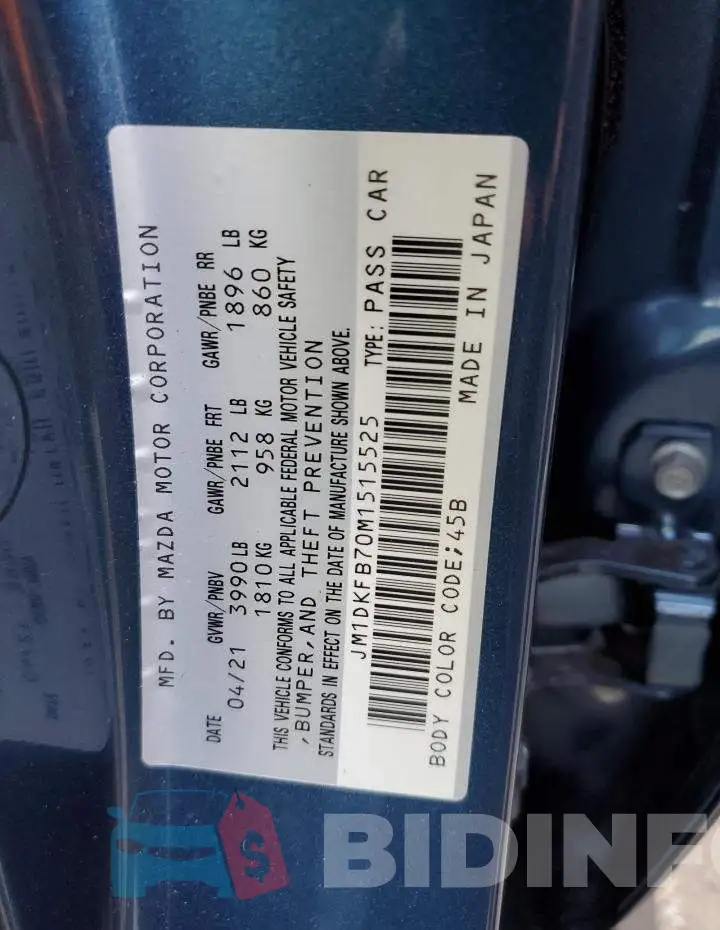 JM1DKFB70M1515525 Photo# 10
