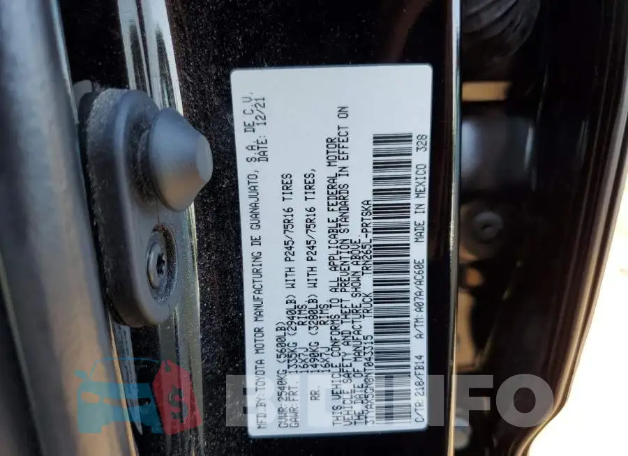 3TYAX5GN8NT043315 Photo# 10