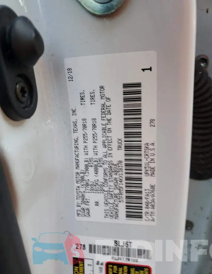 5TFRM5F14KX138370 Photo# 10