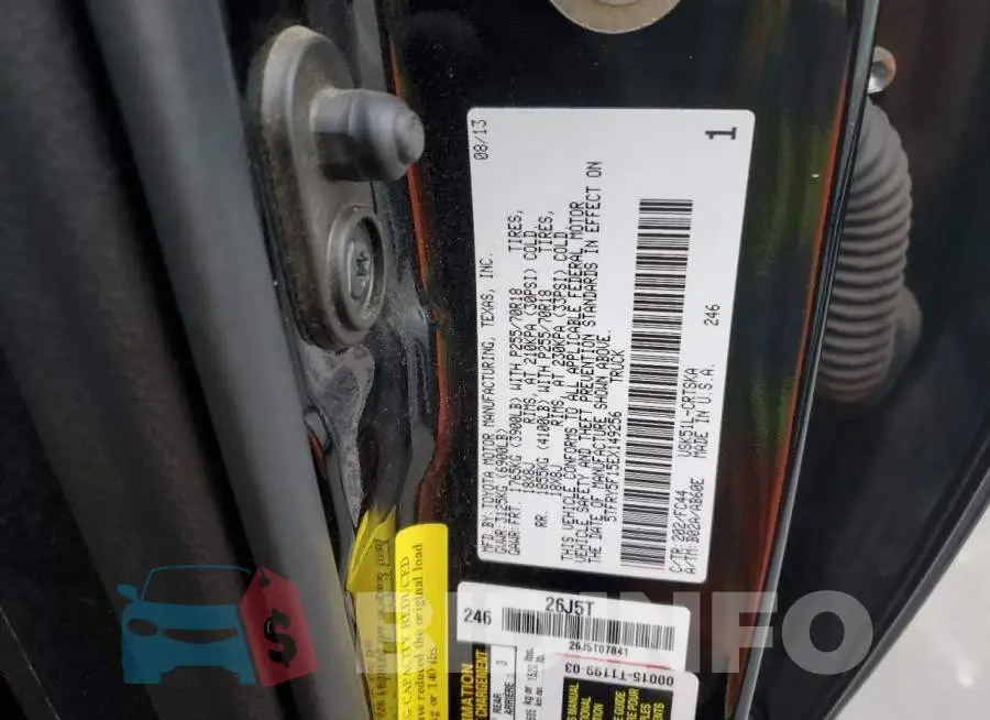 5TFRY5F15EX149256 Photo# 12