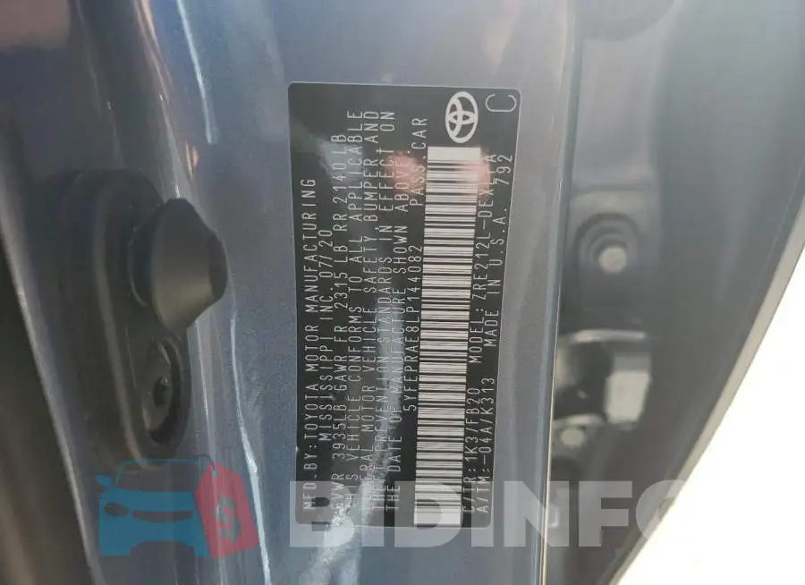 5YFEPRAE8LP144082 Photo# 13