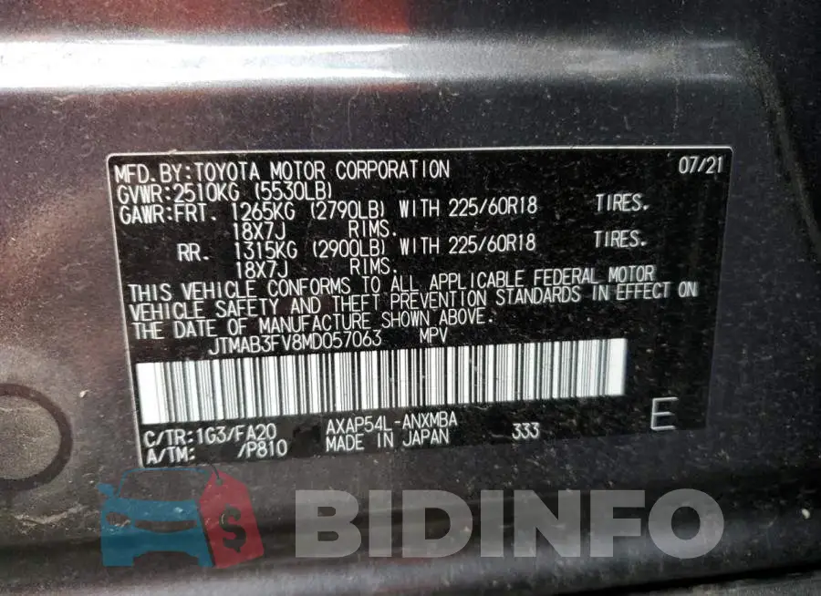 JTMAB3FV8MD057063 Photo# 10
