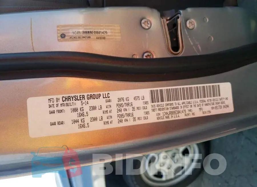 1C4NJRBB9ED841479 Photo# 10